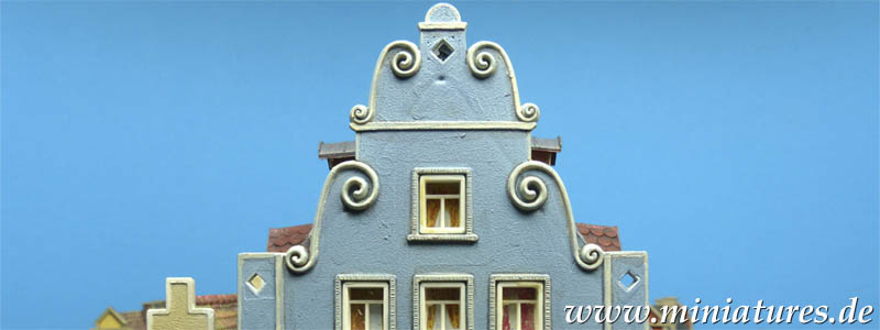 Volutengiebel, 1:87 Faller B-924.