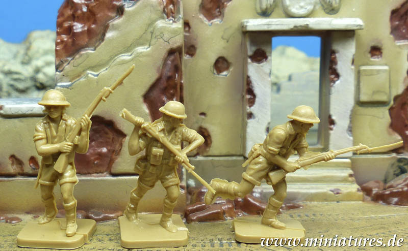 Britische 8. Armee, 1941–1945, 1:76 Figuren Airfix 01709.