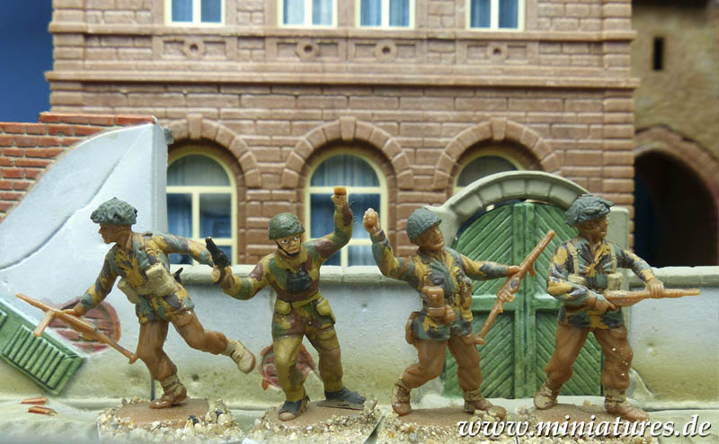 Britische Fallschirmjäger, 1:72 Figuren ESCI P-208.