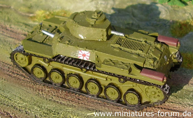 Japanischer Mittlerer Panzer (Type 97) Chi-Ha, 1:87 World Tanks Depot 17.