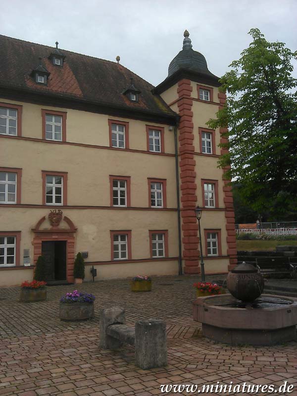 Das Huttenschloss in Gemünden am Main.