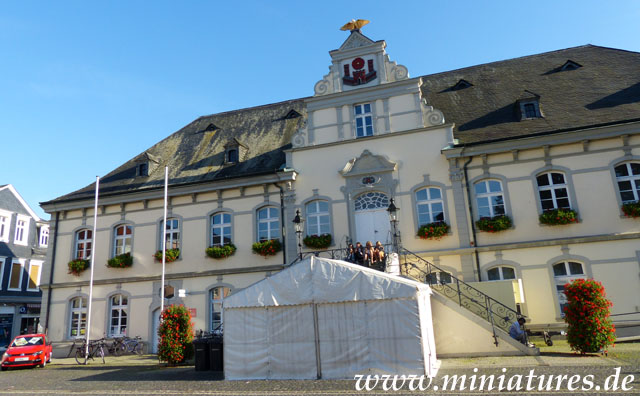 Rathaus zu Lippstadt, 1773 im Stil des Klassizismus erbaut.