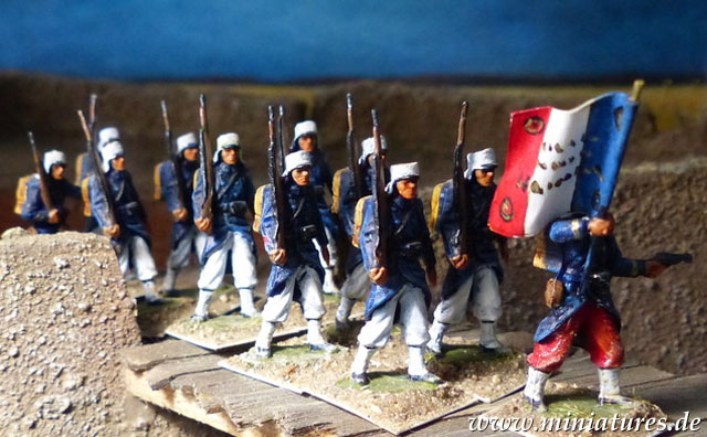 Französische Fremdenlegion im Capot, 1:76 Airfix 01710.