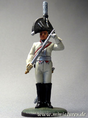 Offizier, preußische Garde du Corps (K13), 1806, 1:30 Figur del Prado 012.