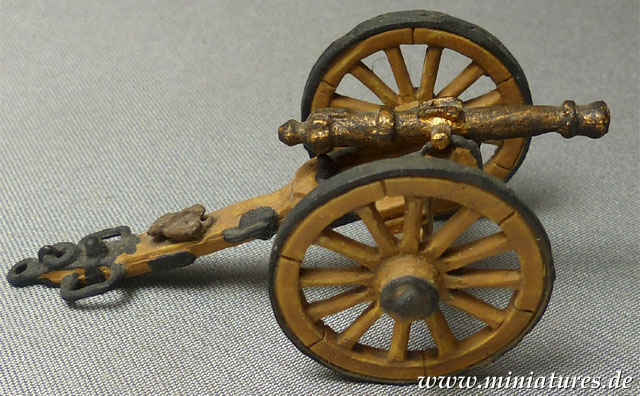 Blomefield 9-pounder „Brass“ Field Gun, 25 mm Hinchliffe 25/K.